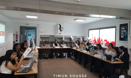 Accueil de l’association TIMUN