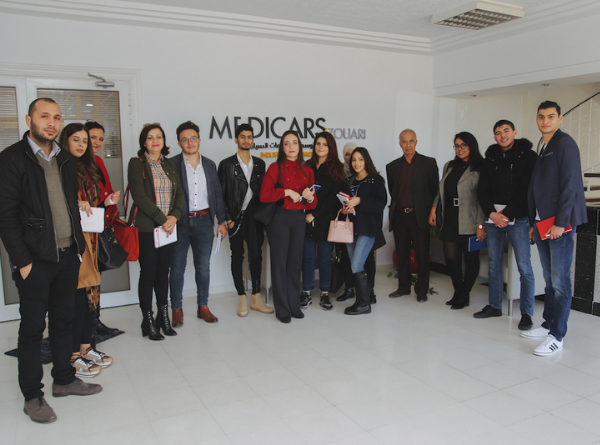 Visite de l'entreprise Medicars 